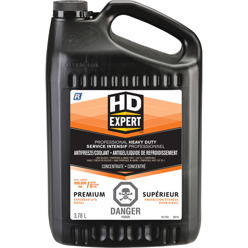 Turbo Power&reg; Diesel Extended Life Antifreeze/Coolant Concentrate, 3.78 L, Gallon Pryde Industrial Inc.