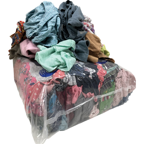Chiffons d'essuyage sp&eacute;ciaux, M&eacute;lange de couleurs, 20 lb Pryde Industrial Inc.