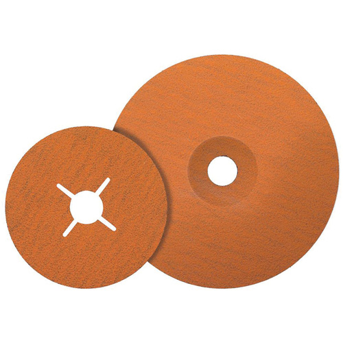 Disque de sablage Coolcut XX, Disque &agrave; sabler Coolcut XX, Oxyde d'aluminium/C&eacute;ramique, 24, 4-1/2" Dia x 7/8" Arbre Pryde Industrial Inc.