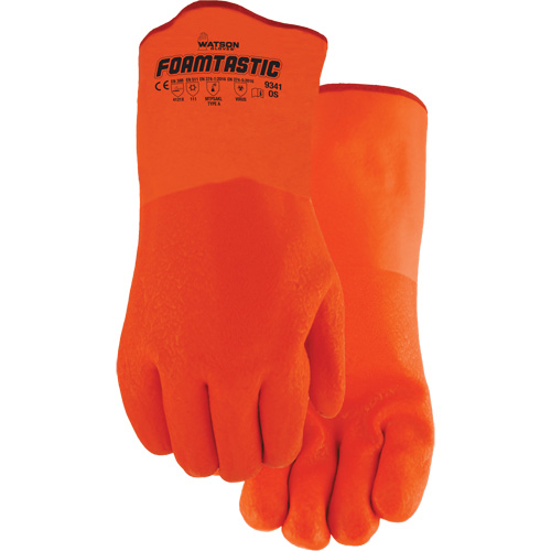 Gants Foamtastic, Taille unique, R&ecirc;vetement PVC, Enveloppe en Mousse Pryde Industrial Inc.