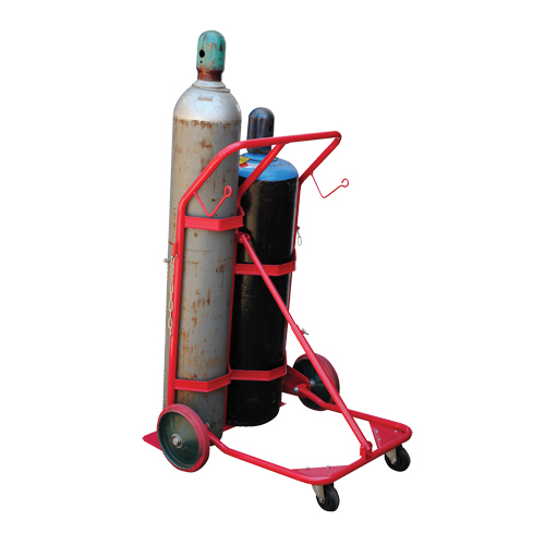 Chariot pour bouteilles, Roues Caoutchouc moul&eacute;, Base de 25-1/2"la x 7"lo, 350 lb Pryde Industrial Inc.