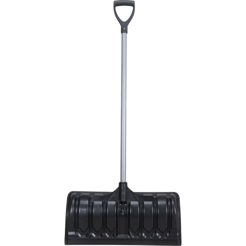 Snow Pusher, Polypropylene Blade, D-Grip Handle, 24-1/2" W Pryde Industrial Inc.