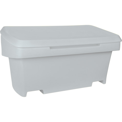 Contenant de rangement robuste pour l'ext&eacute;rieure pour sel et sable, 24" x 48" x 24", 10 pi³, Gris Pryde Industrial Inc.