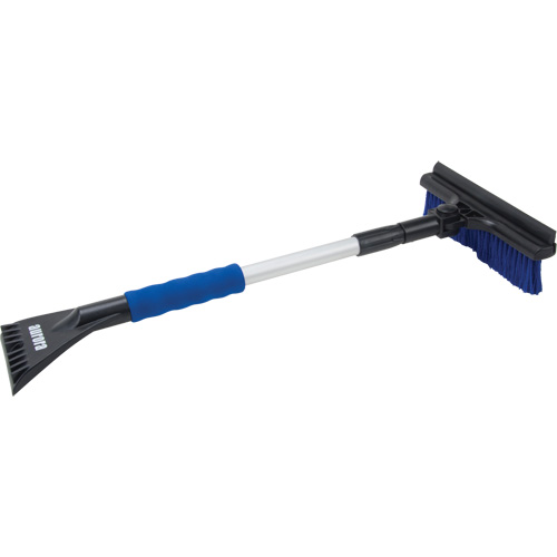 Brosse &agrave; neige t&eacute;lescopique, T&eacute;lescopique, lame Polypropyl&egrave;ne, 32-1/2" Longueur, Bleu Pryde Industrial Inc.