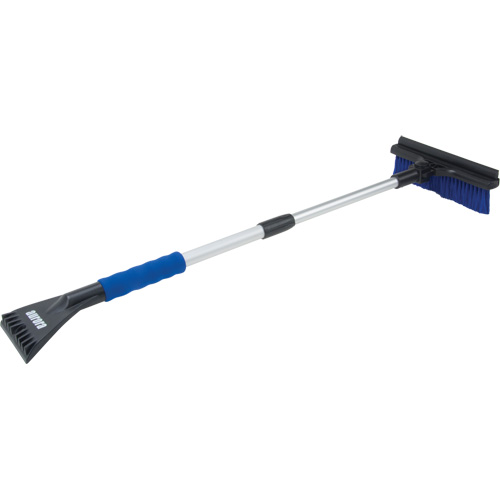 Brosse &agrave; neige t&eacute;lescopique, T&eacute;lescopique, lame Polypropyl&egrave;ne, 32-1/2" Longueur, Bleu Pryde Industrial Inc.