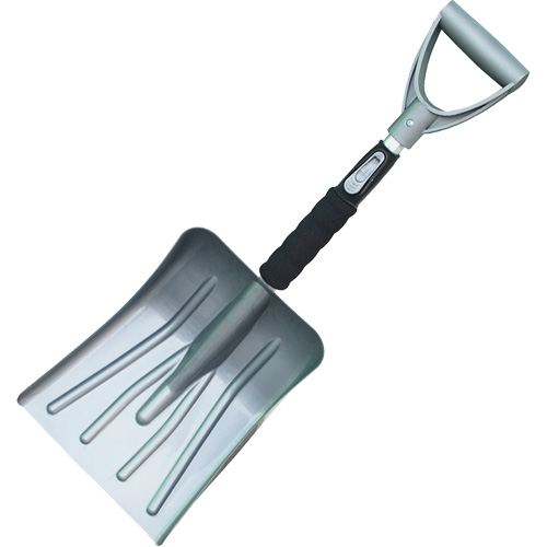 Collapsible Snow Shovel, Polypropylene Blade, 10" Wide, D-Grip Handle Pryde Industrial Inc.