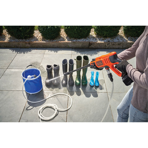 Laveuse &agrave; pression, &agrave; pile, 350 psi, 0,5 gal./min Pryde Industrial Inc.