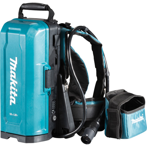 LXT&reg; & LXT&reg; X2 Portable Backpack Power Supply, 18 V/36 V, Lithium-Ion Pryde Industrial Inc.