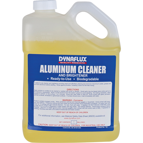 Nettoyants ultra brillants pour aluminium, Cruche Pryde Industrial Inc.