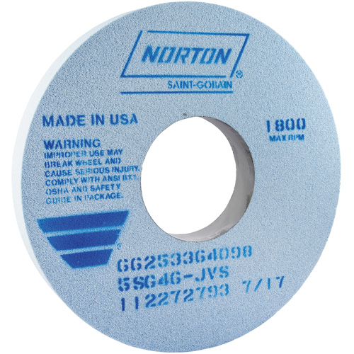 Tool Room Wheel, Type 01, Ceramic Alumina, 14" x 1-1/2" Pryde Industrial Inc.