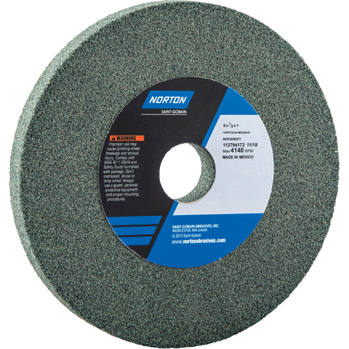 Bench Grinding Wheels - Gemini, 10" x 1", 1-1/4" Arbor Pryde Industrial Inc.