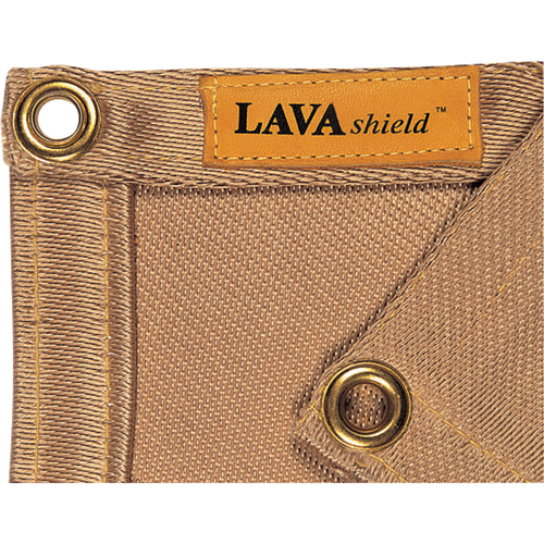 18-Oz. Silica Lavashield Welding Blanket, 3' W x 3' L, Rated Up To 1472°F(800°C) Pryde Industrial Inc.