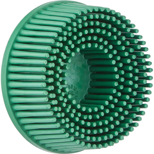 Meule en soie Roloc Scotch-Brite, C&eacute;ramique, Grain Cors&eacute;, 2" dia. Pryde Industrial Inc.