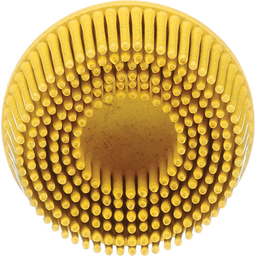 Meule en soie Roloc Scotch-Brite, C&eacute;ramique, Grain Moyen, 2" dia. Pryde Industrial Inc.