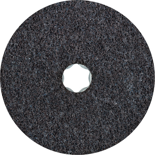 Disc de conditionnement de surface &agrave; boucles et crochets, 4-1/2" dia., Grain Moyen, Oxyde d'aluminium Pryde Industrial Inc.