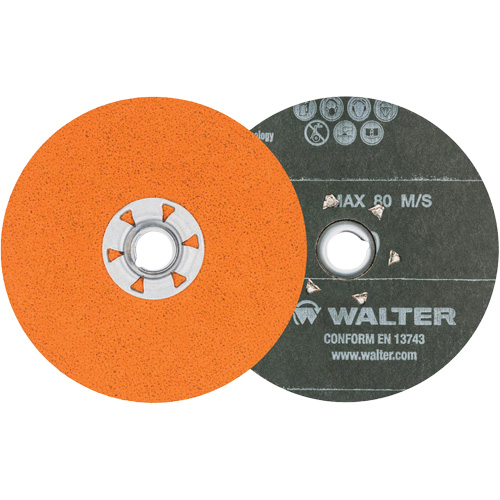 Coolcut XX Sanding Disc, 4-1/2" Dia., 60 Grit, Ceramic Pryde Industrial Inc.