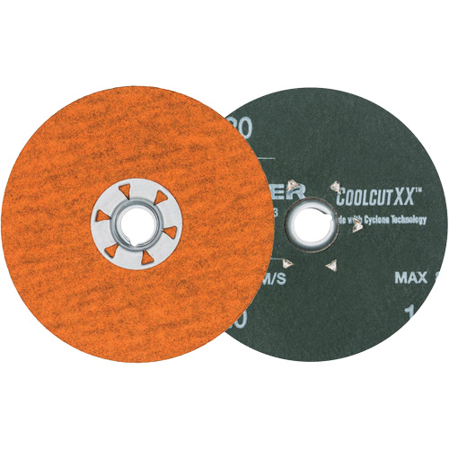 Disque de sablage Coolcut XX, 4-1/2" dia., Grain 120, C&eacute;ramique Pryde Industrial Inc.