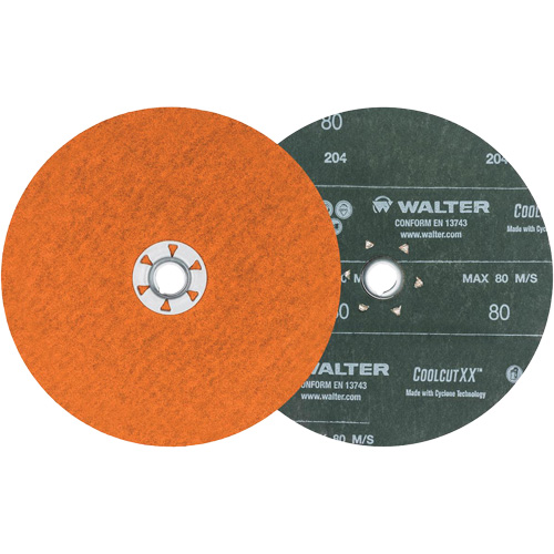 Disque de sablage Coolcut XX, 7" dia., Grain 80, C&eacute;ramique Pryde Industrial Inc.