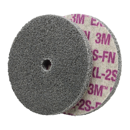 Scotch-Brite EXL Unitized Wheel, 6" x 1/4", 1/4" Arbor, Fine Grit, Aluminum Oxide/Ceramic/Zirconium Pryde Industrial Inc.