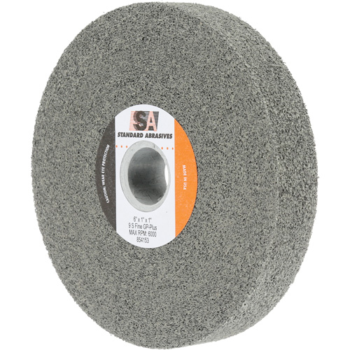 Meule &agrave; usage g&eacute;n&eacute;ral Standard Abrasives, 6" x 1", Arbre de 1", Carbure de silicium Pryde Industrial Inc.