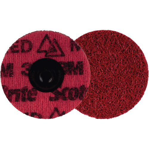 Scotch-Brite Roloc Precision Surface Conditioning Disc PN-DS, 3" Dia., Ceramic Pryde Industrial Inc.