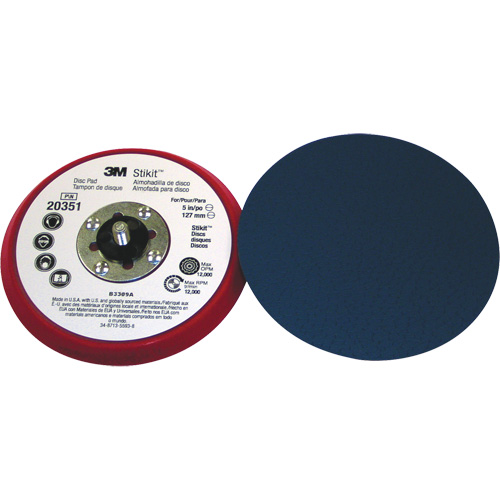 5" x 3/8" Stikit Low Profile Disc Pad 20351 Pryde Industrial Inc.