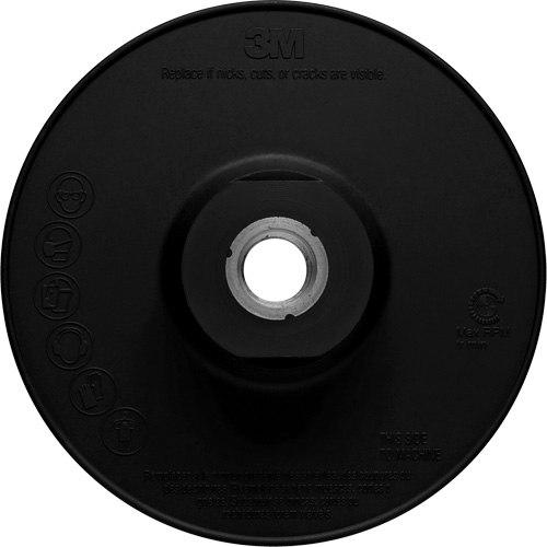 Ribbed Back-Up Pad, 4" Pryde Industrial Inc.