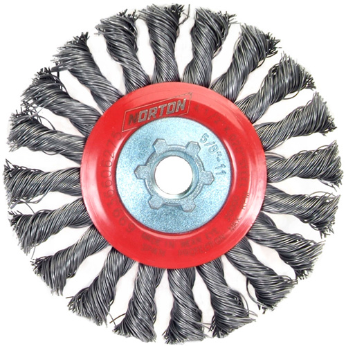 Bosses &agrave; fils nou&eacute;s standards, Dia. 4-1/2", Fils 0,02", Arbre 5/8"-11, Acier Pryde Industrial Inc.