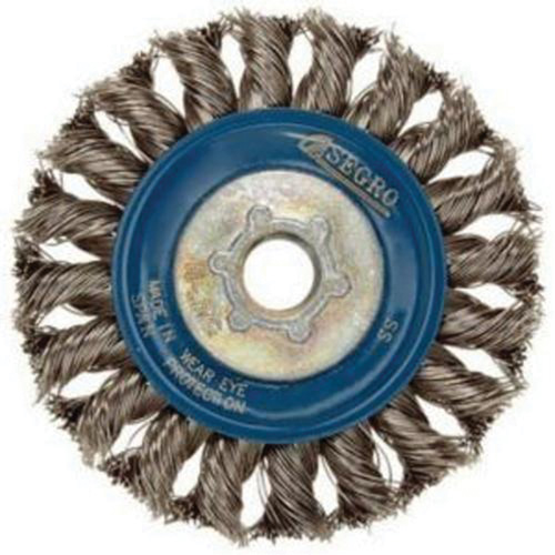 Roue compl&egrave;te de c&acirc;ble de torsion, Dia. 5", Fils 0,02", Arbre 5/8"-11, Acier inoxydable Pryde Industrial Inc.