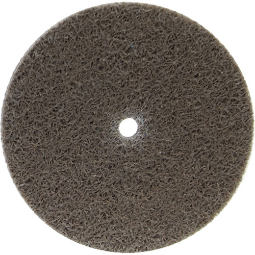Bear-Tex&reg; Non-Woven Unified Wheel, 3" x 1/4", 1/4" Arbor, Coarse Grit, Aluminum Oxide Pryde Industrial Inc.