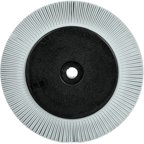 Scotch-Brite Type S Precision Radial Bristle Brush PN-RB with Flange, Ceramic, 120+ Grit, 8" Dia. Pryde Industrial Inc.