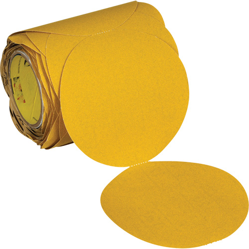 Stikit Gold Abrasive Disc Roll 09312, 6" Dia., 120 Grit, Aluminum Oxide Pryde Industrial Inc.