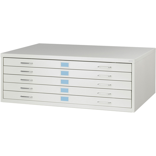 Classeurs pour classement &agrave; plat Facil, 5 Tiroirs, 46" la x 32" p x 16-3/8" h Pryde Industrial Inc.