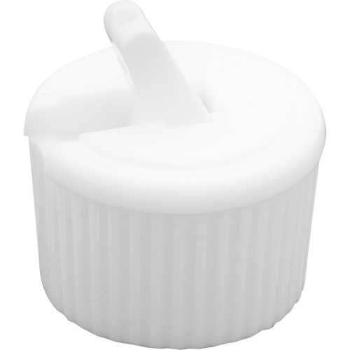White Valve Seal Cap Pryde Industrial Inc.