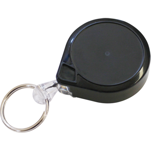 Retractable Mini-Bak&reg; Key Rings, Plastic, 36" Cable, Belt Clip Attachment Pryde Industrial Inc.