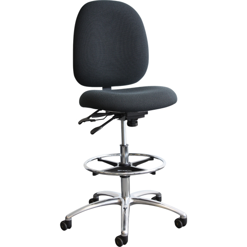 Chaises D.E.S. (dissipation &eacute;lectrostatique) Shoptech, Tissu, Bleu, Capacit&eacute; 275 lb Pryde Industrial Inc.