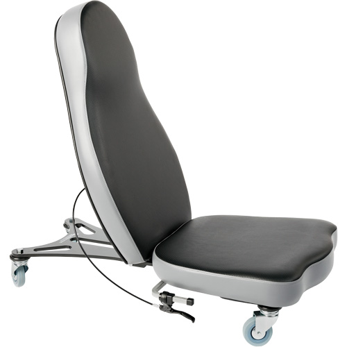 Flex 2 Ergonomic Chair, Vinyl, Black Pryde Industrial Inc.