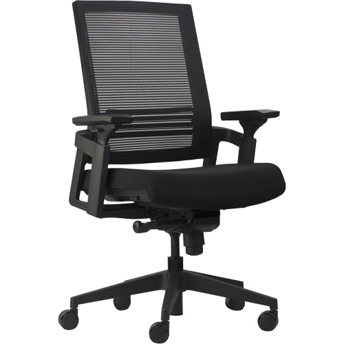 Chaises de bureau A-37 Activ, Mailles, Noir, Capacit&eacute; 275 lb Pryde Industrial Inc.