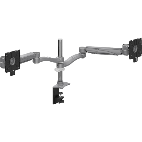 Bras de support pour &eacute;cran double &agrave; hauteur ajustable Pryde Industrial Inc.