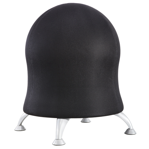 Chaise sph&eacute;rique Zenergy, Tissu, Noir, Capacit&eacute; 250 lb Pryde Industrial Inc.