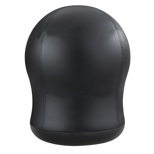 Zenergy Swivel Ball Chair, Vinyl, Black, 250 lbs. Capacity Pryde Industrial Inc.