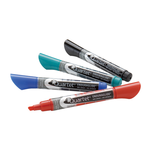 EnduraGlide&reg; Dry-Erase Markers, Assorted, Chisel Tip Pryde Industrial Inc.