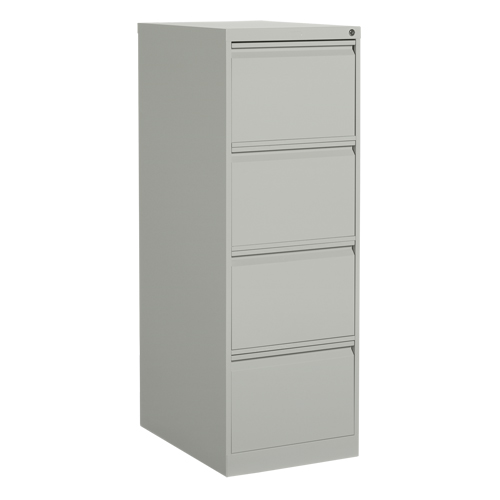 Classeur vertical, Acier, 4 tiroirs, 18-1/7" la x 25" p x 52" h, Gris Pryde Industrial Inc.
