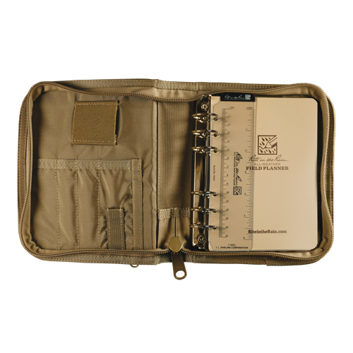Trousse de d&eacute;part pour planificateur de terrain, Couverture souple, Havane, 0 Pages, 4-5/8" , 7"  Pryde Industrial Inc.