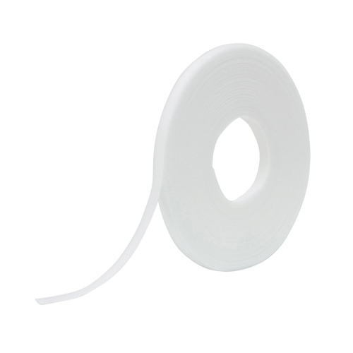 One-Wrap&reg; Fastener Tape, Hook & Loop, 25 yds x 1/2", Self-Grip, White Pryde Industrial Inc.