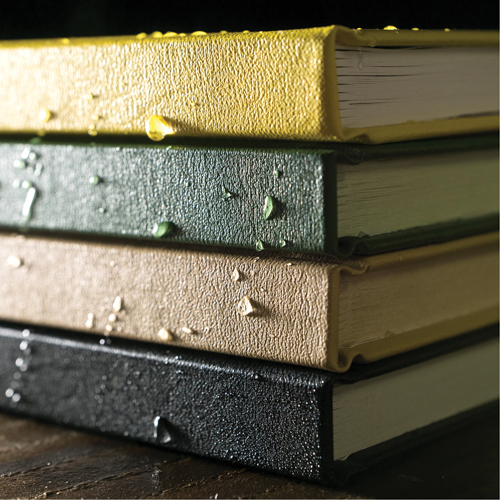 Bound Book, Hard Cover, Yellow, 160 Pages, 4-5/8" W x 7-1/4" L Pryde Industrial Inc.
