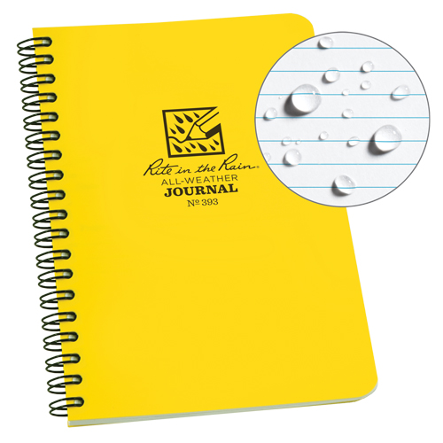 Side-Spiral Notebook, Soft Cover, Yellow, 64 Pages, 4-5/8" W x 7" L Pryde Industrial Inc.