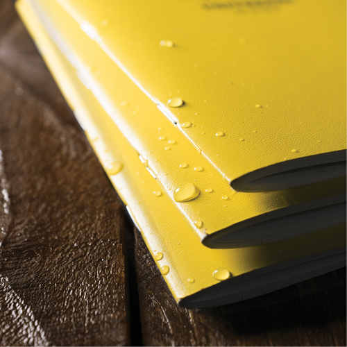 Carnet de notes, Couverture souple, Jaune, 48 Pages, 4-5/8" , 7"  Pryde Industrial Inc.