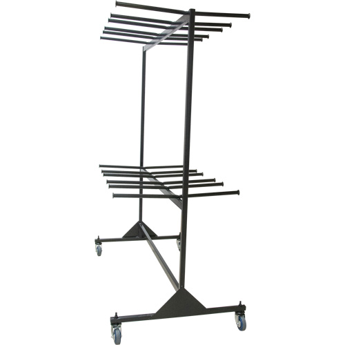 Chariot pour chaises pliantes &agrave; deux c&ocirc;t&eacute;s Pryde Industrial Inc.