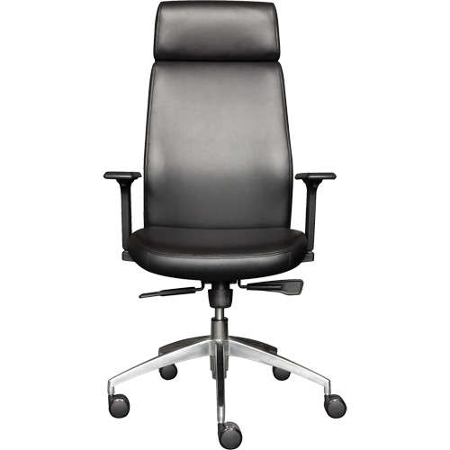 Fauteuil de cadre &agrave; dossier &eacute;lev&eacute; s&eacute;rie Activ, Polyur&eacute;thane/Vinyle, Noir, Capacit&eacute; 275 lb Pryde Industrial Inc.
